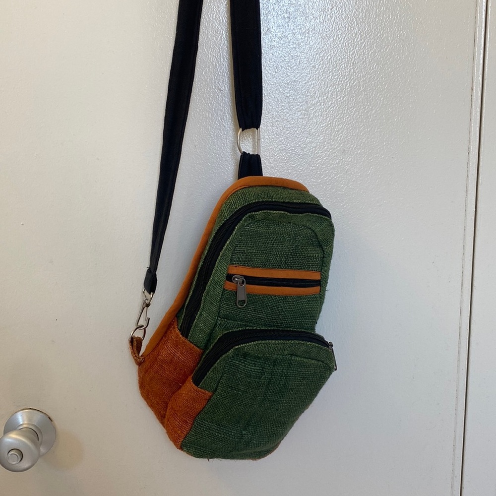 Crossbody Hemp Bag
